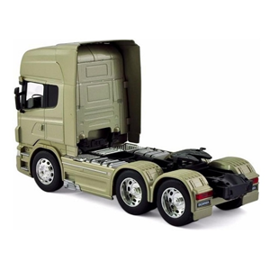 اسباب بازی ماشین فلزی اسکانیا سه محوره مقیاس 1:32 مدل WELLY Scania R730 V8_اسباب بازی